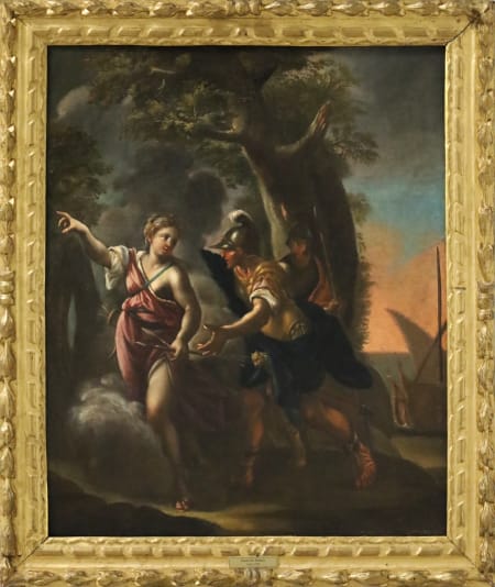 Scuola Piemonte — Venere appare ad Enea ed Acate come cacciatrice